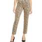 Guess Women's Skinny Fit Animal Print Pant Brown Size -31