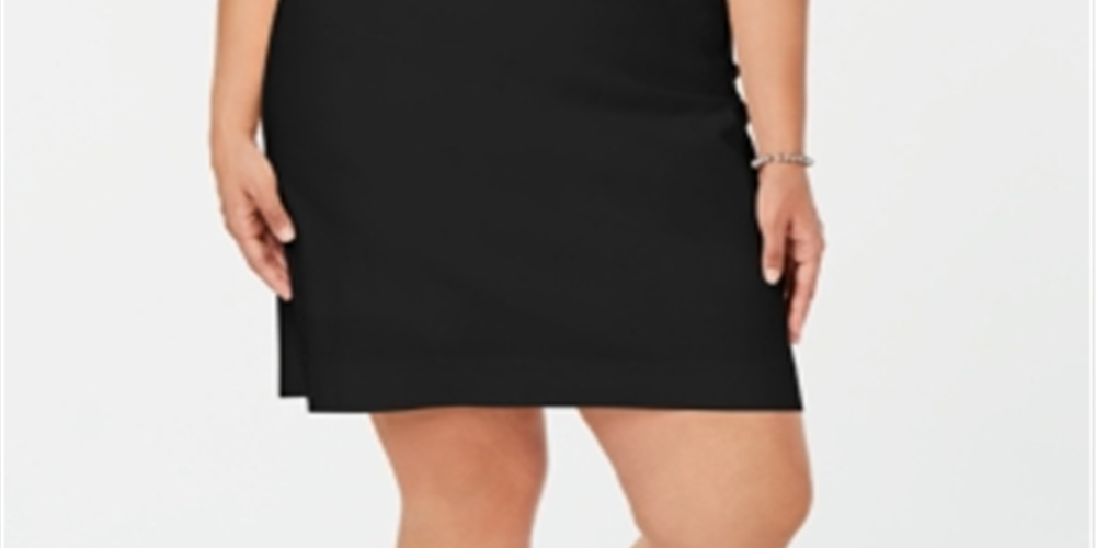 Charter Club Women's Pull on Skort Black Size 4X
