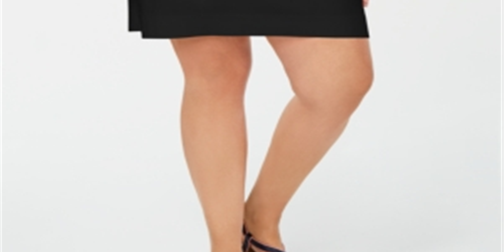 Charter Club Women's Pull on Skort Black Size 4X