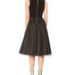 Calvin Klein Women's Clip-Dot Fit Flare Dress Black Size 14