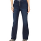 Style & Co Button-Fly Boot-Cut Jeans Blue Size -6