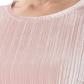 INC International Concepts Women's Velvet Pullover Blouse Pink Size Large