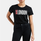 Levi's Women's Batwing Logo Cotton Cities T-Shirt Black Size XL
