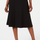 Calvin Klein Women's Belted a Line Wear to Work Dress -Black Size 4