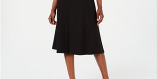 Calvin Klein Women's Belted a Line Wear to Work Dress -Black Size 4