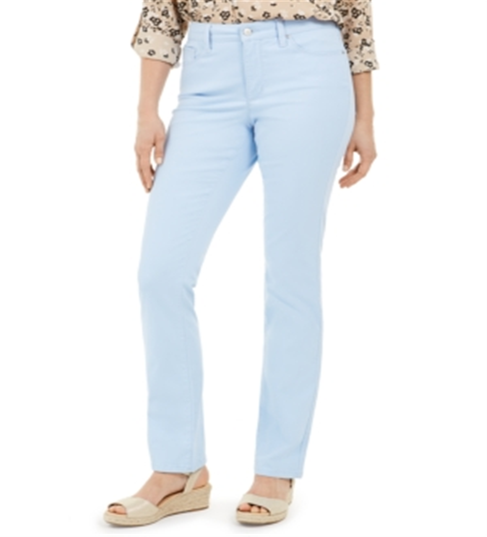 Charter Club Women's Lexington Straight Leg Jeans Blue Size 12