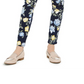 Charter Club Women's Floral Lexington Straight Leg Jeans Blue Size 16