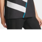 DKNY Women's Striped Top Black Size X-Large