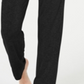 Alfani Women's Ultra Soft Ribbed Knit Pajama Pants Black Size X-Small