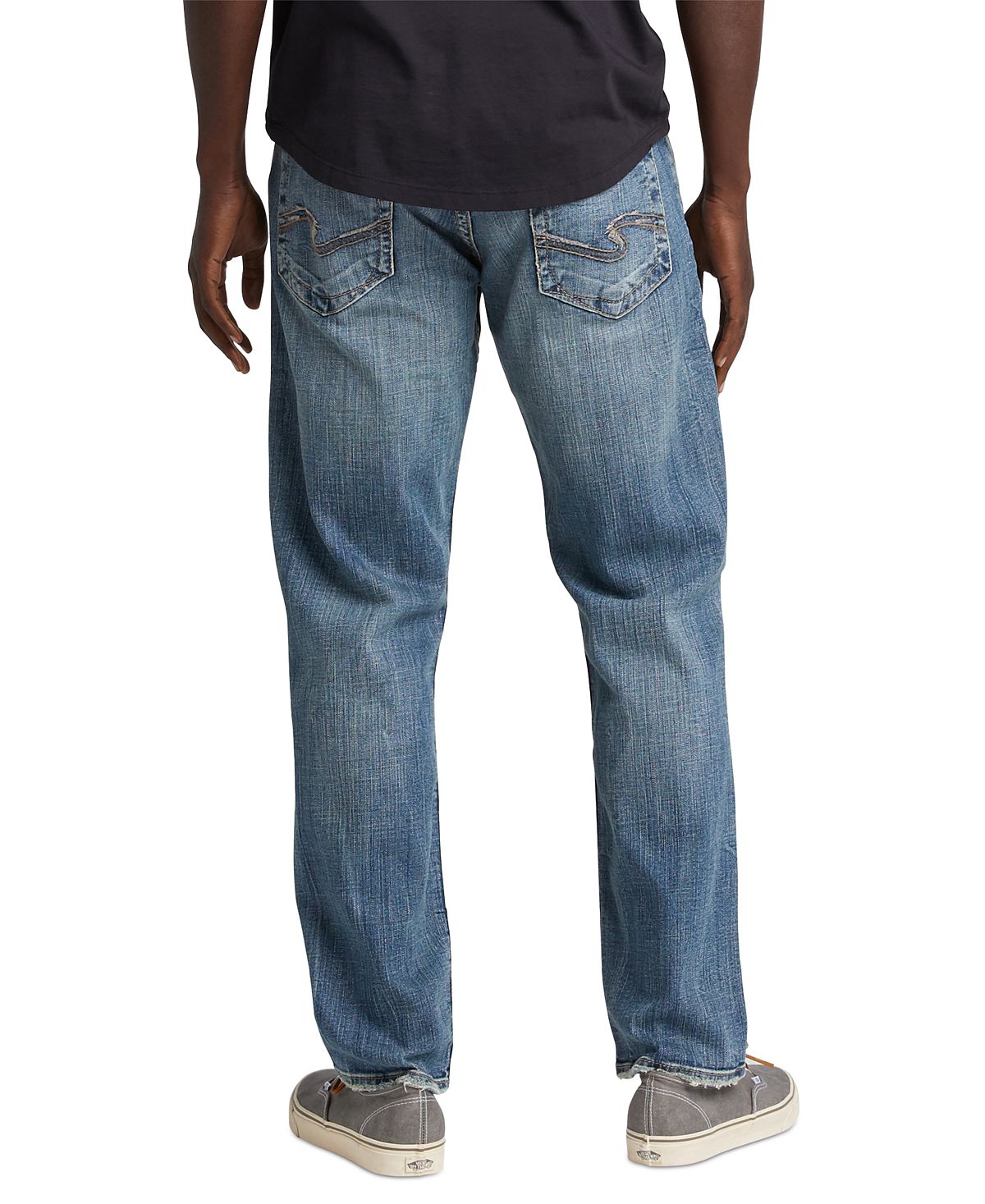 Silver Jeans Co. Men's Hunter Athletic Fit Tapered Jeans Blue Size 36X32