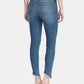William Rast Womens Juniors Skinny Jeans Denim Asymmetric Blue Size 25