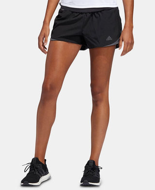 Adidas Women's Run It Climalite Workout Shorts Black Size -LX3"