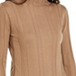 INC International Concepts Women's Solid Turtleneck Sweater New Brown  Size X-Small