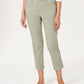 Charter Club Women's Tummy Control Bristol Capri Jeans Green- Size 12P