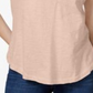 Style & Co Women's Cotton T-Shirt Pink Size XX-Large