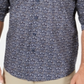 Tasso Elba Mens Cotton Tapestry Print Button-Down Shirt Blue Size 2XL