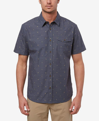 O'Neill West Ways Shirt Men's Clothing Blue Size Medium