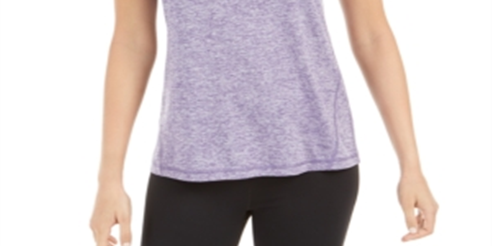 Ideology Women's Running Fitness T-Shirt Purple Size XL