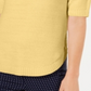 Charter Club Women's Cotton Short Sleeve Sweater Yellow Size XX-Large