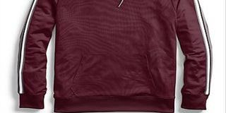 Champion Men's Athletics Track Embroidered Logo Hoodie Red Size XX-Large