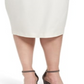 Vince Camuto Womens MIDI Pencil Skirt White Size Small