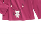 First Impressions Baby Girls Cotton Bunny & Bear T-Shirt  - Magenta Rose Purple Size 12M