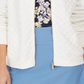 Charter Club Petite Textured Bomber Jacket  White Size  Petite Small