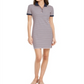 Maison Jules Striped Polo Dress Pink Size XS