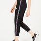 Nike Women's Sportswear Printed-Stripe High-Rise Pants Black Size XS