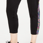 Nike Women's Sportswear Printed-Stripe High-Rise Pants Black Size XS