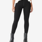Lucky Brand Women's Ava Exposed Button Skinny Jeans Black Size 31