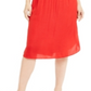 Alfani Women's Smocked Waist Fit & Flare Dress Red Size PPetite XL