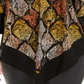 Alfani Women's Printed V Hem Top Yellow Size 2X