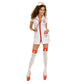 Buyseasons Women's Halloween Bedside Betty Costume White Size Large