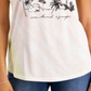 Style & Co Women's Weekend Escape Tie Dye Graphic T-Shirt White Size Medium