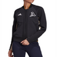 Adidas Women's Varsity Colorblocked Bomber Jacket Black Size S