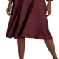 Alfani Women's Belted Collar Shirtdress Wine Size 16