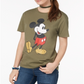 Hybrid Junior's Mickey Graphic T-Shirt White Size XS