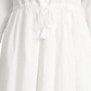 ATM Women's Cotton Ruched Mini Dress White Size S