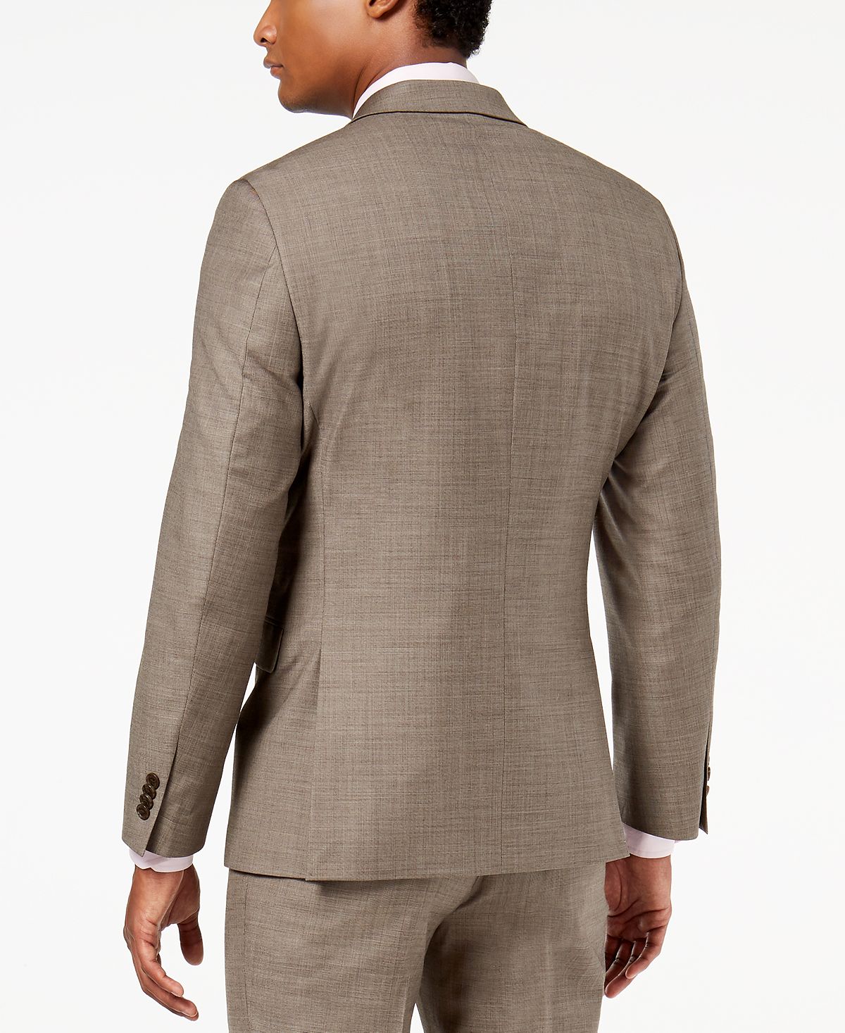 Tommy Hilfiger Men's Stretch Business Sportcoat Brown Size 42