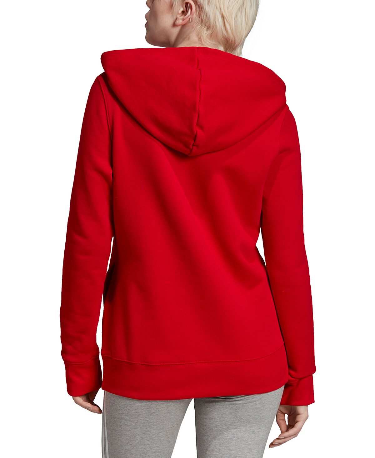 Adidas Women's Trefoil Hoodie Red Size XS