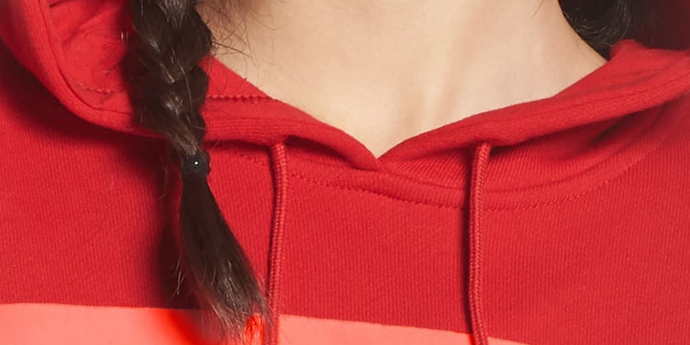 Adidas Women's Trefoil Hoodie Red Size XS