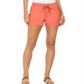 Style & Co Poplin Tie Shorts Orange Size 2XL