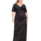 Adrianna Papell Women's Sequin Gown Black Size 20