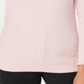 Karen Scott Boat-Neck Cotton Sweater - Pink Size L