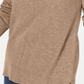 Karen Scott Women's Plush Front Seam Sweater Brown Size Small
