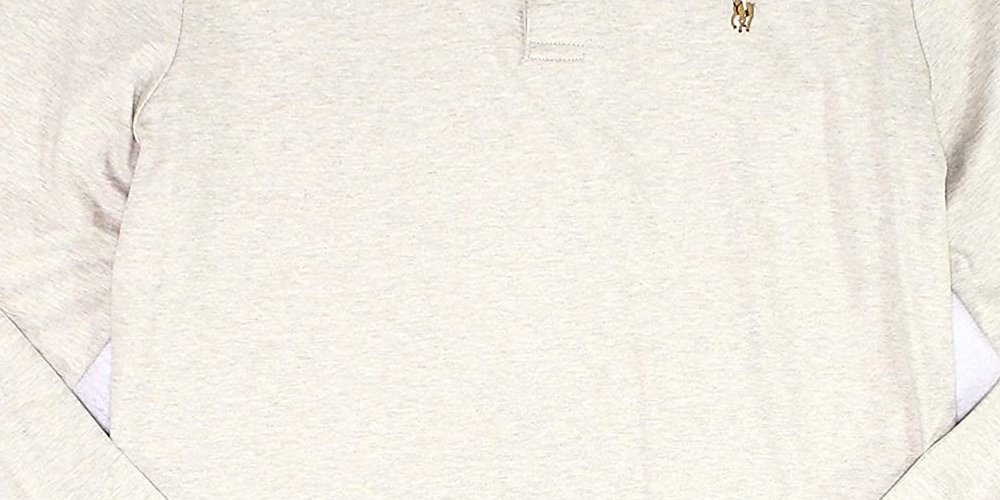 Ralph Lauren Mens Beige Heather Collared Button Down Polo Shirt Beige Size S