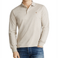 Ralph Lauren Mens Beige Heather Collared Button Down Polo Shirt Beige Size S