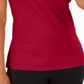 Karen Scott Cotton Scalloped-Lace Tank Top Red Size M