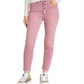 Rag & Bone Women's Nina Corduroy High Rise Skinny Leg Jeans Pink Size 24
